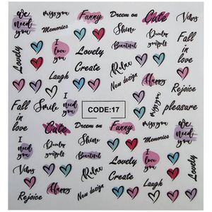 لنز ناخن مدل code17