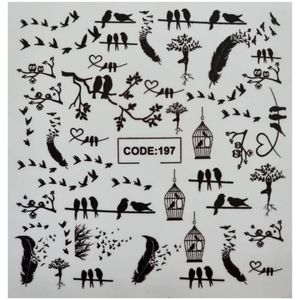 لنز ناخن مدل code197
