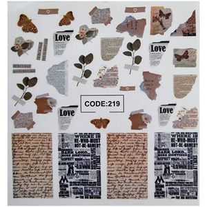 لنز ناخن مدل code219