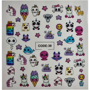 لنز ناخن مدل code39