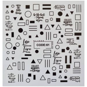 لنز ناخن مدل code61