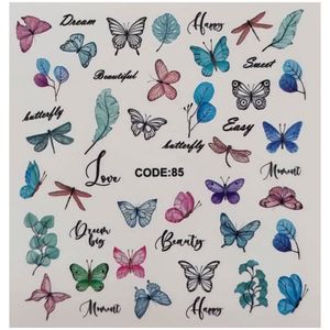 لنز ناخن مدل code85