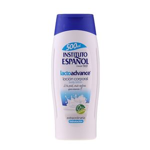 لوسیون بدن انستیتو اسپانول مدل lacto advance حجم 500 میلی لیتر