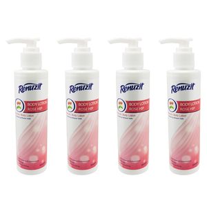 لوسیون بدن رینو زیت مدل rose hip حجم 200 میلی لیتر مجموعه 4 عددی