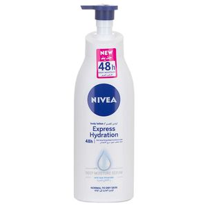 لوسیون بدن نیوآ مدل express hydration حجم 400 میلی لیتر