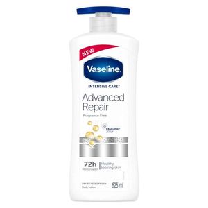 لوسیون بدن وازلین مدل advanced repire حجم 625 میلی لیتر