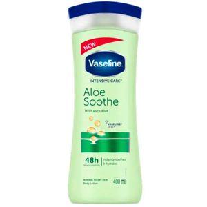 لوسیون بدن وازلین مدل aloe sooth حجم 400 میلی لیتر