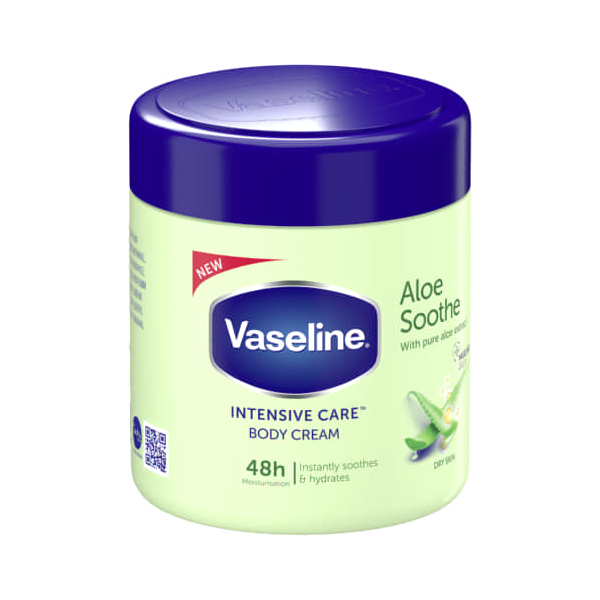 لوسیون بدن وازلین مدل aloe soothe حجم 400 میلی لیتر