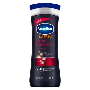 لوسیون بدن وازلین مدل extra hydration حجم 400 میلی لیتر