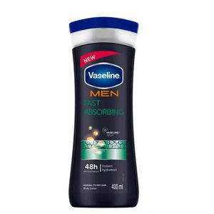 لوسیون بدن وازلین مدل fast absorbing حجم 400 میلی لیتر