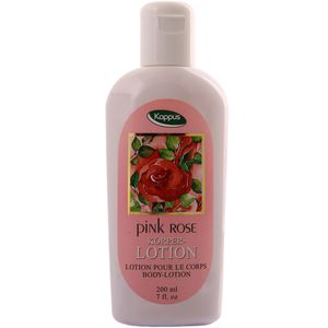 لوسیون بدن کاپوس مدل pink rose حجم 200 میلی لیتر