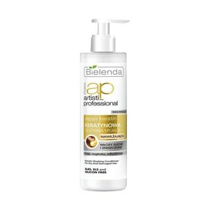 لوسیون ترمیم کننده مو بی یلندا مدل keratin حجم 250 میلی لیتر