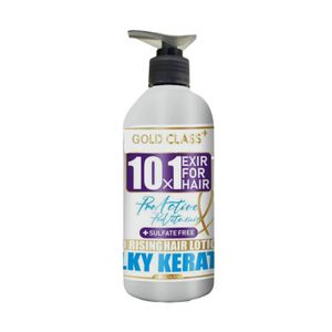 لوسیون تقویت کننده مو گلد کلس مدل keratin حجم 500 میلی لیتر