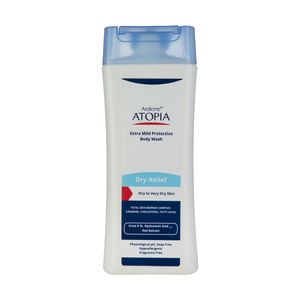 لوسیون شستشو بدن آردن آتوپیا مدل dry relief وزن 250 گرم