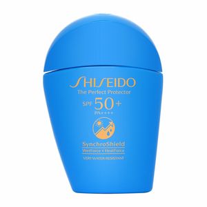 لوسیون ضد آفتاب بدون رنگ شیسیدو spf 50 مدل expert sun مناسب برای انواع پوست حجم 50 میلی‌لیتر