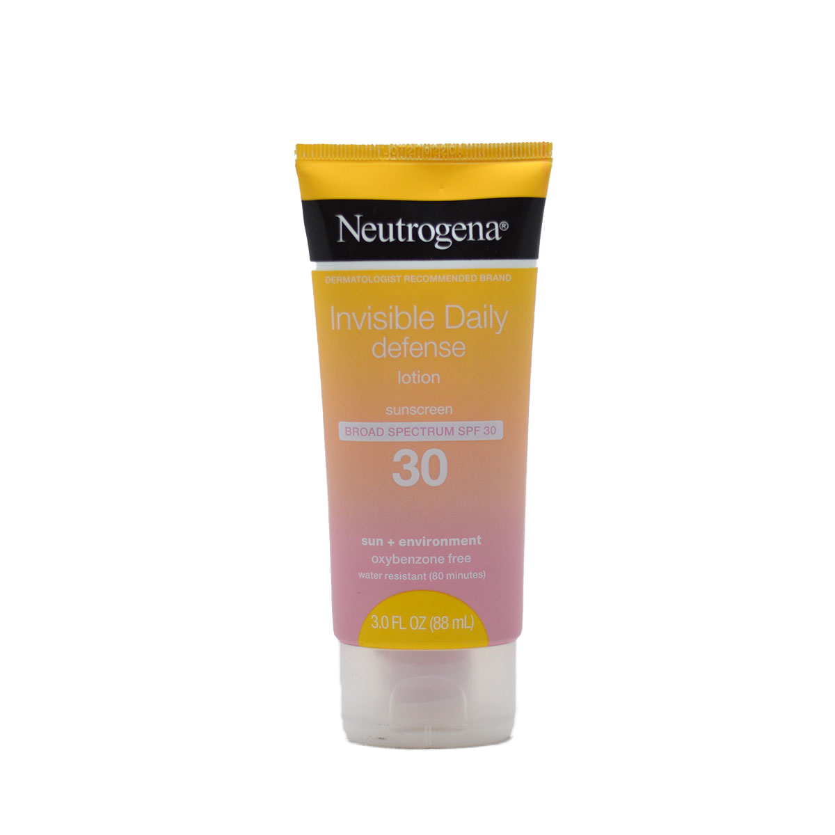 لوسیون ضد آفتاب بدون رنگ نوتروژینا spf 30 مدل daily defense 30 ‌مناسب برای انواع پوست حجم 88 میلی‌لیتر