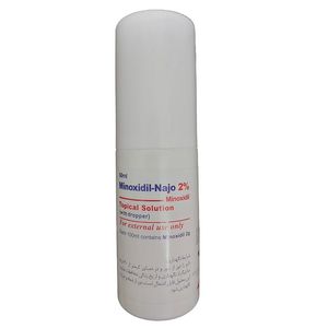 لوسیون ضد ریزش و تقویت کننده مو ناژو مدل minoxidil 02 حجم 60 میلی لیتر