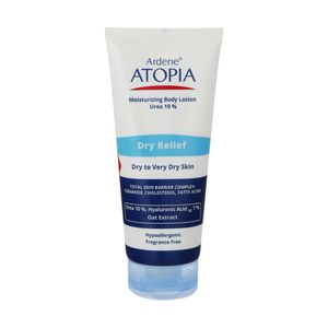لوسیون مرطوب کننده آردن آتوپیا مدل dry relief مقدار 200 گرم