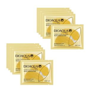 ماسک زیر چشم بایواکوا مدل gold وزن 7.5 گرم بسته 10عددی