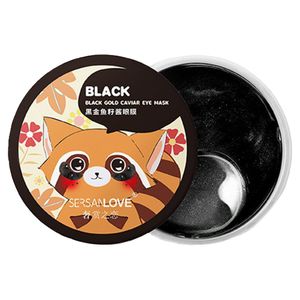 ماسک زیر چشم سرسان لاو مدل black وزن 90 گرم بسته 60 عددی