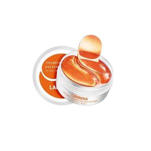 ماسک زیر چشم لنبنا مدل vitamin c وزن 90 گرم بسته 60 عددی