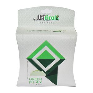 ماسک صورت آرال مدل green clay وزن 250 گرم