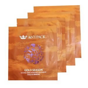 ماسک صورت آنیپک مدل gold season حجم 27 میلی لیتر بسته 4 عددی