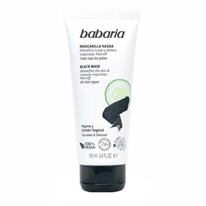 ماسک صورت باباریا مدل black mask حجم 100 میلی لیتر