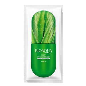 ماسک صورت بایو آکوا مدل aloe حجم 20 میلی لیتر