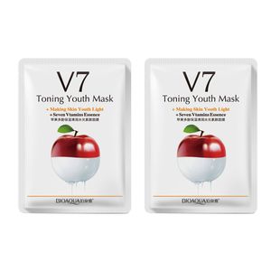 ماسک صورت بایو آکوا مدل apl v7 وزن 30 گرم بسته 2 عددی