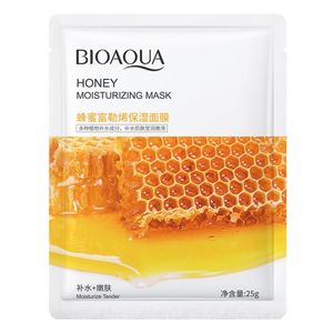 ماسک صورت بایو آکوا مدل honey moisturizing وزن 25 گرم