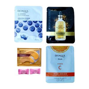ماسک صورت بایوآکوا مدل 02 وزن 25 گرم بسته 4 عددی به همراه قرص ماسک بایوآکوا بسته 2 عددی