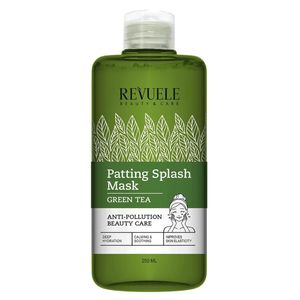 ماسک صورت رووئله مدل patting splash mask green tea حجم 250 میلی لیتر