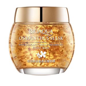 ماسک صورت شب بایو آکوا مدل osmanthus حجم 120 میلی لیتر