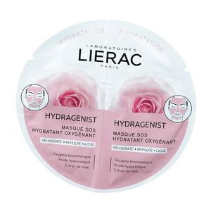 ماسک صورت لیراک مدل hydragenist حجم 6 میلی لیتر بسته 2 عددی
