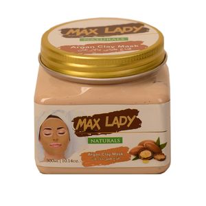 ماسک صورت مکس لیدی مدل argan حجم 300 میلی لیتر