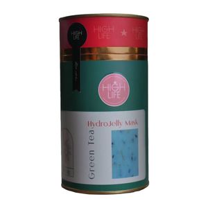 ماسک صورت هایلایف مدل هیدروژلی گیاه چای سبز وزن 300 گرم