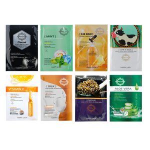 ماسک صورت هپی لیدی مدل versatile حجم 28 میلی لیتر مجموعه 8 عددی