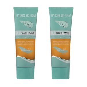 ماسک صورت هیدرودرم مدل peel off وزن 100 گرم مجموعه دو عددی