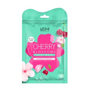 ماسک صورت وارمی مدل شکوفه گیلاس وزن 40 گرم بسته 2 عددی