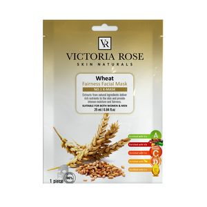 ماسک صورت ویکتوریا رز مدل wheat حجم 25 میلی لیتر بسته 10 عددی