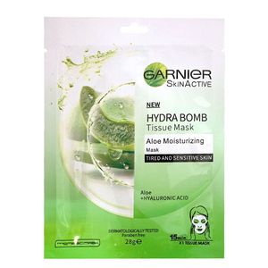 ماسک صورت گارنیه مدل آلوئه ورا وزن 28 گرم