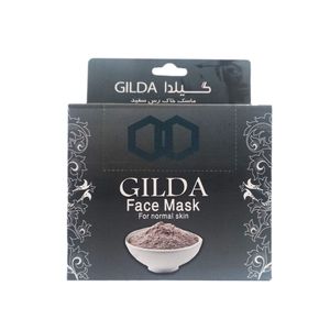 ماسک صورت گیلدا مدل خاک رس سفید وزن 250 گرم
