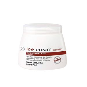 ماسک مو آیس کریم مدل keratin حجم 500 میلی لیتر