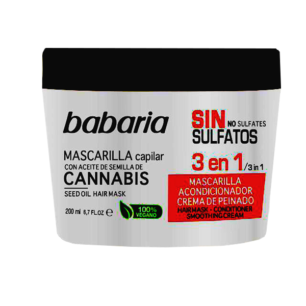 ماسک مو باباریا مدل cannabis1188 حجم 200 میلی لیتر