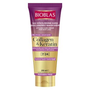 ماسک مو بیوبلاس مدل collagen kertin حجم 250 میلی لیتر