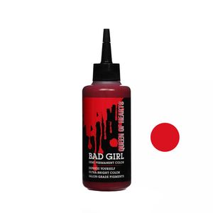 ماسک مو رنگساژ بد گرل مدل queen of hearts حجم 100 میلی لیتر رنگ قرمز آتشین