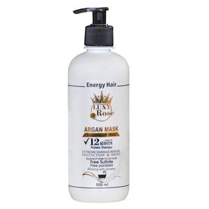 ماسک مو لوکسی رز مدل energy hair حجم 500 میلی لیتر
