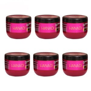 ماسک مو هانادی مدل کراتین حجم 500 میلی لیتر مجموعه 6 عددی