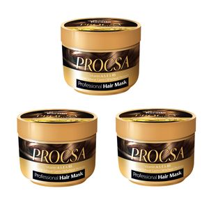 ماسک مو پروکسا مدل keratin حجم 250 میلی لیتر مجموعه 3 عددی
